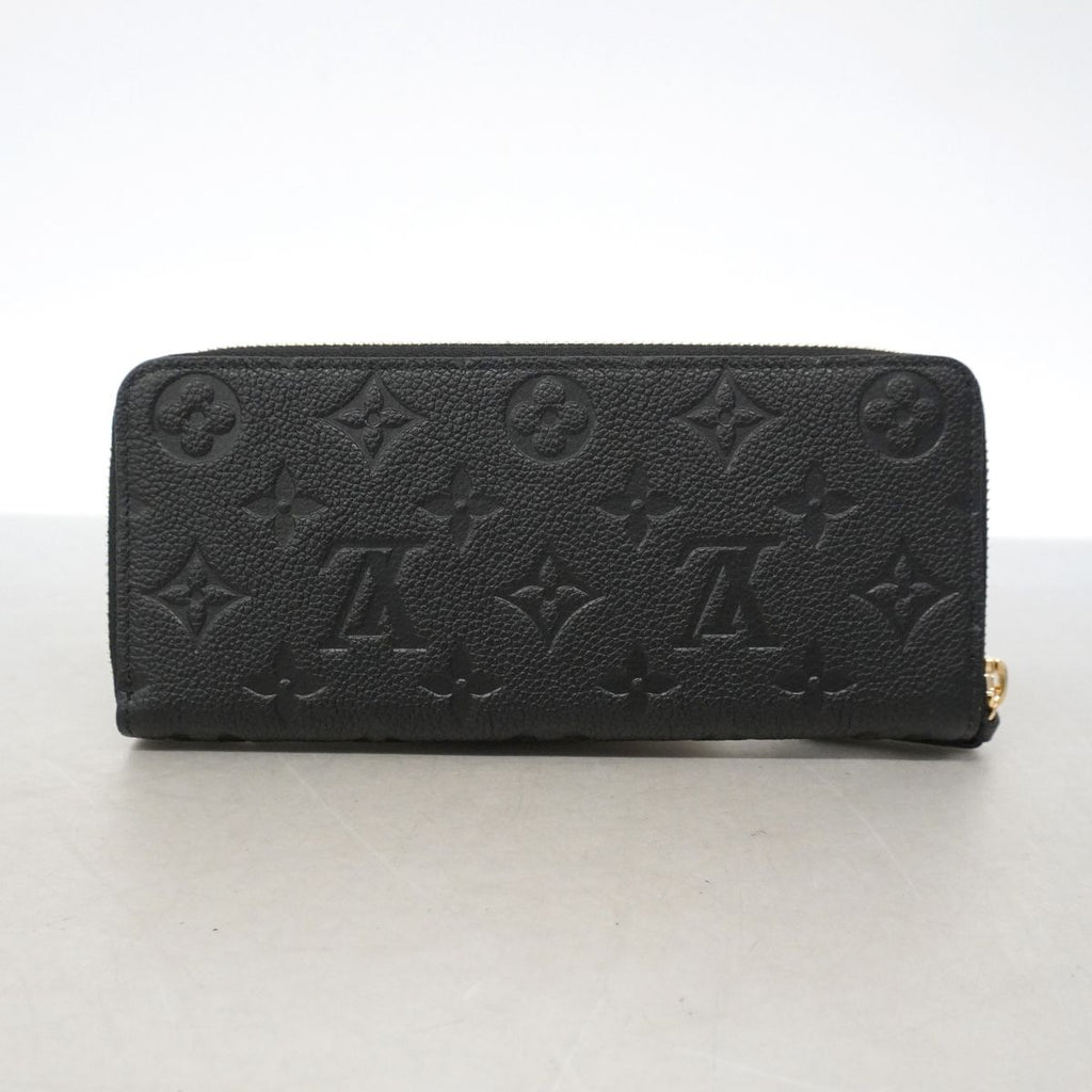 Louis Vuitton Wallet Monogram Empreinte Portefeuille Clemence Noir — view 7
