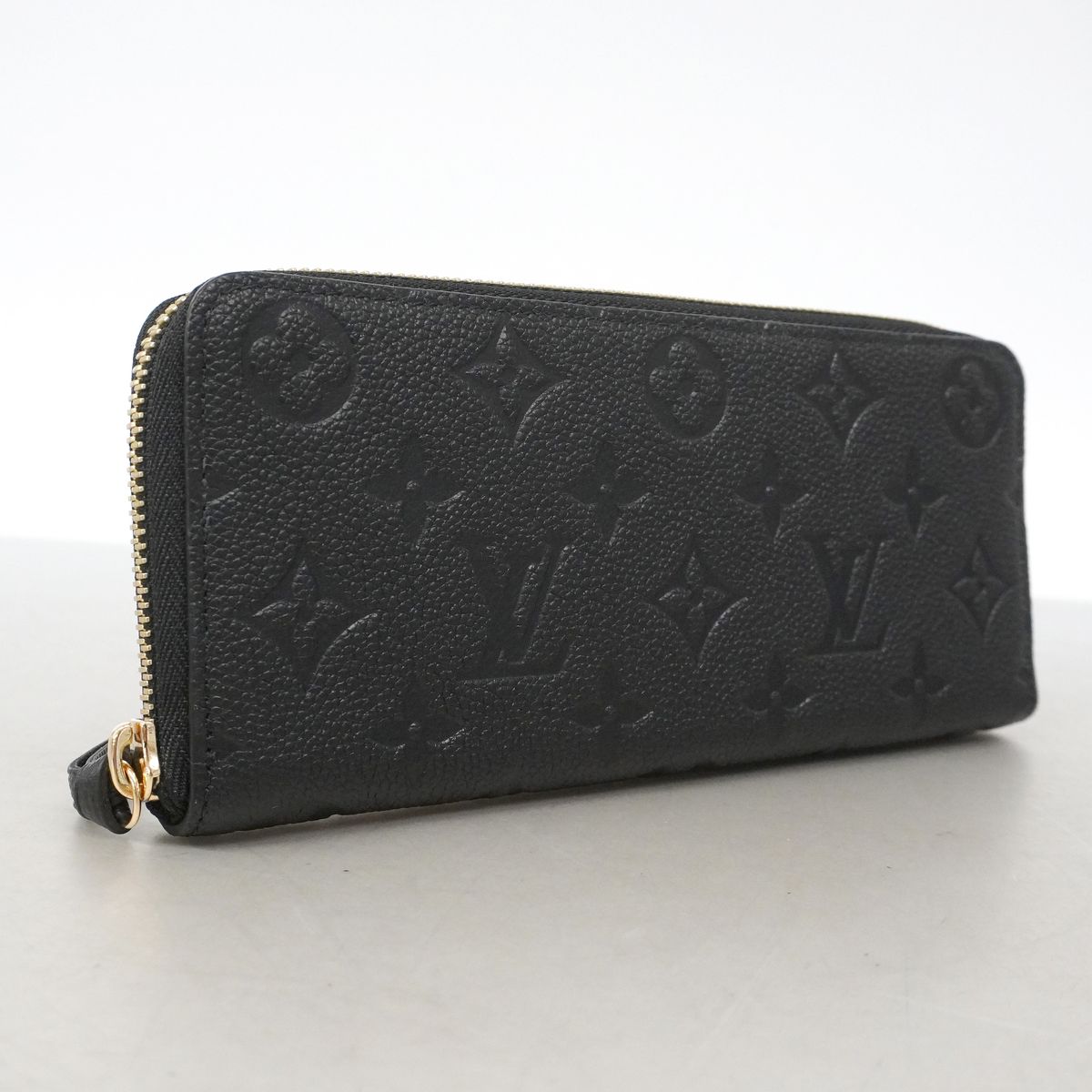 Louis Vuitton Wallet Monogram Empreinte Portefeuille Clemence Noir — view 2