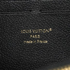 Louis Vuitton Wallet Monogram Empreinte Portefeuille Clemence Noir — view 5