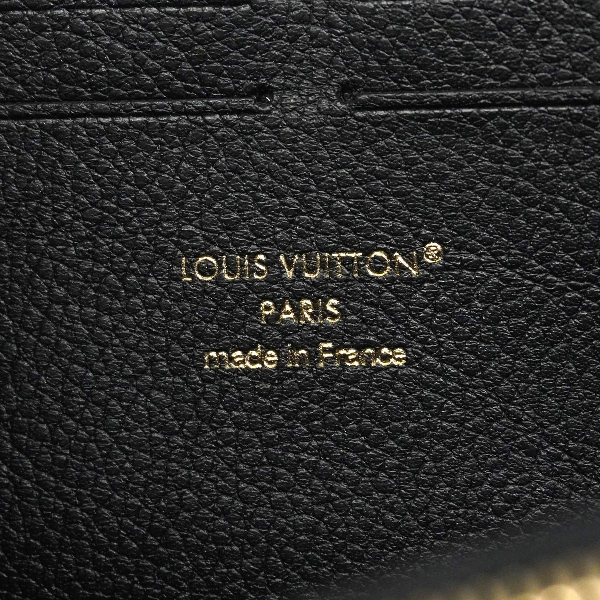 Louis Vuitton Wallet Monogram Empreinte Portefeuille Clemence Noir — view 5