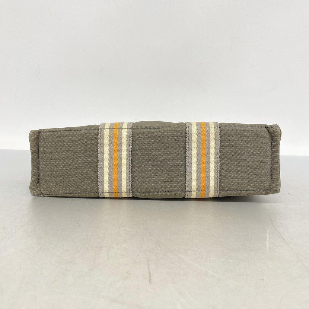 Hermes Tote Bag Fourre Tout PM Canvas Gray Silver — view 3