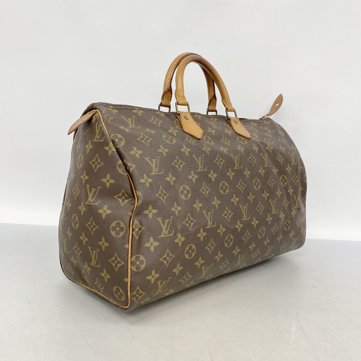 Louis Vuitton Handbag Monogram Speedy 40 Brown — view 2