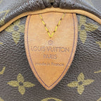 Louis Vuitton Handbag Monogram Speedy 40 Brown — view 5