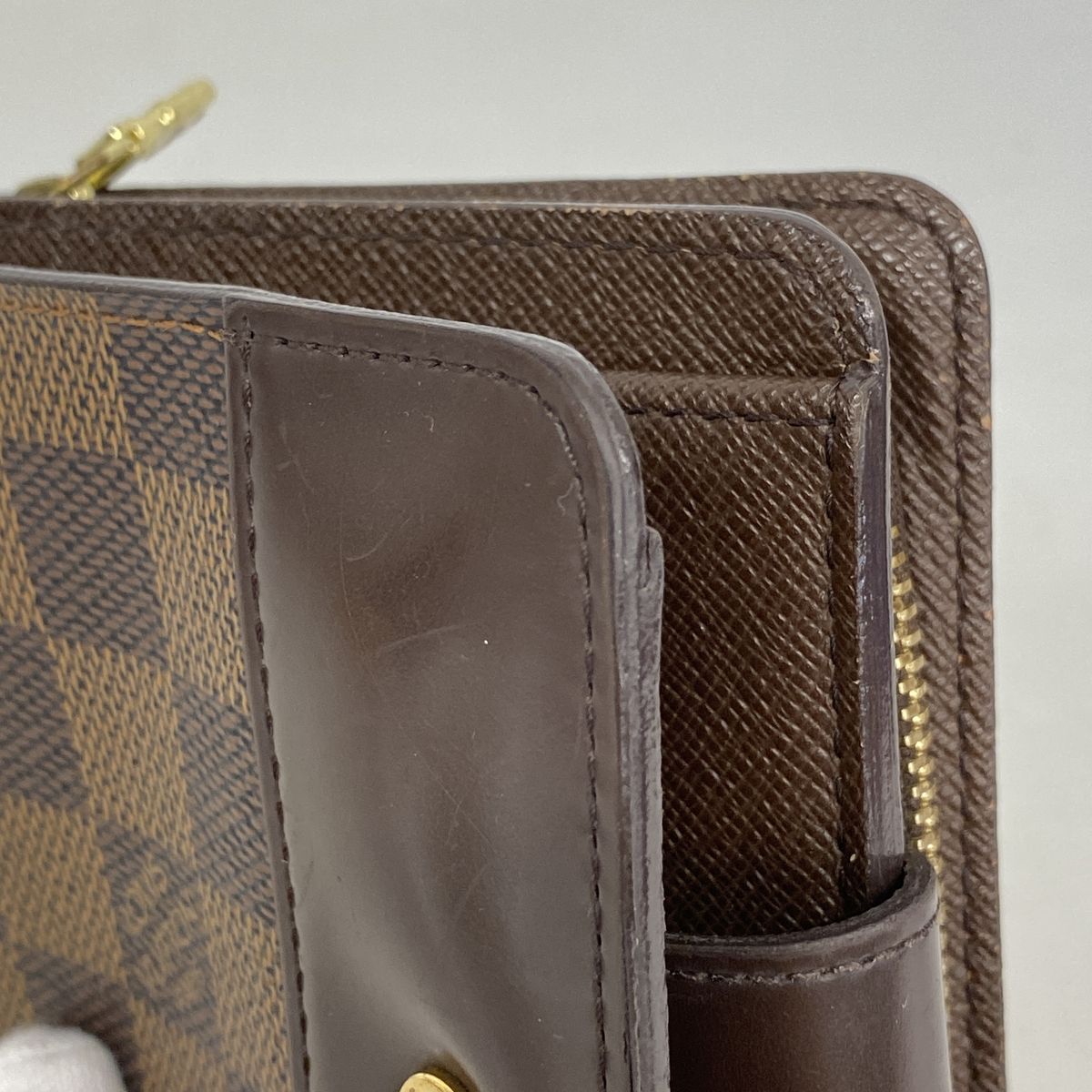 Louis Vuitton Wallet Damier Compact Zip Ebene — view 5