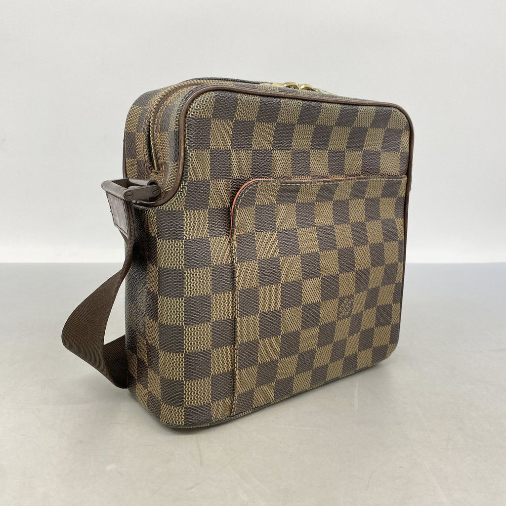 Louis Vuitton Shoulder Bag Damier Olaf PM Ebene — view 2
