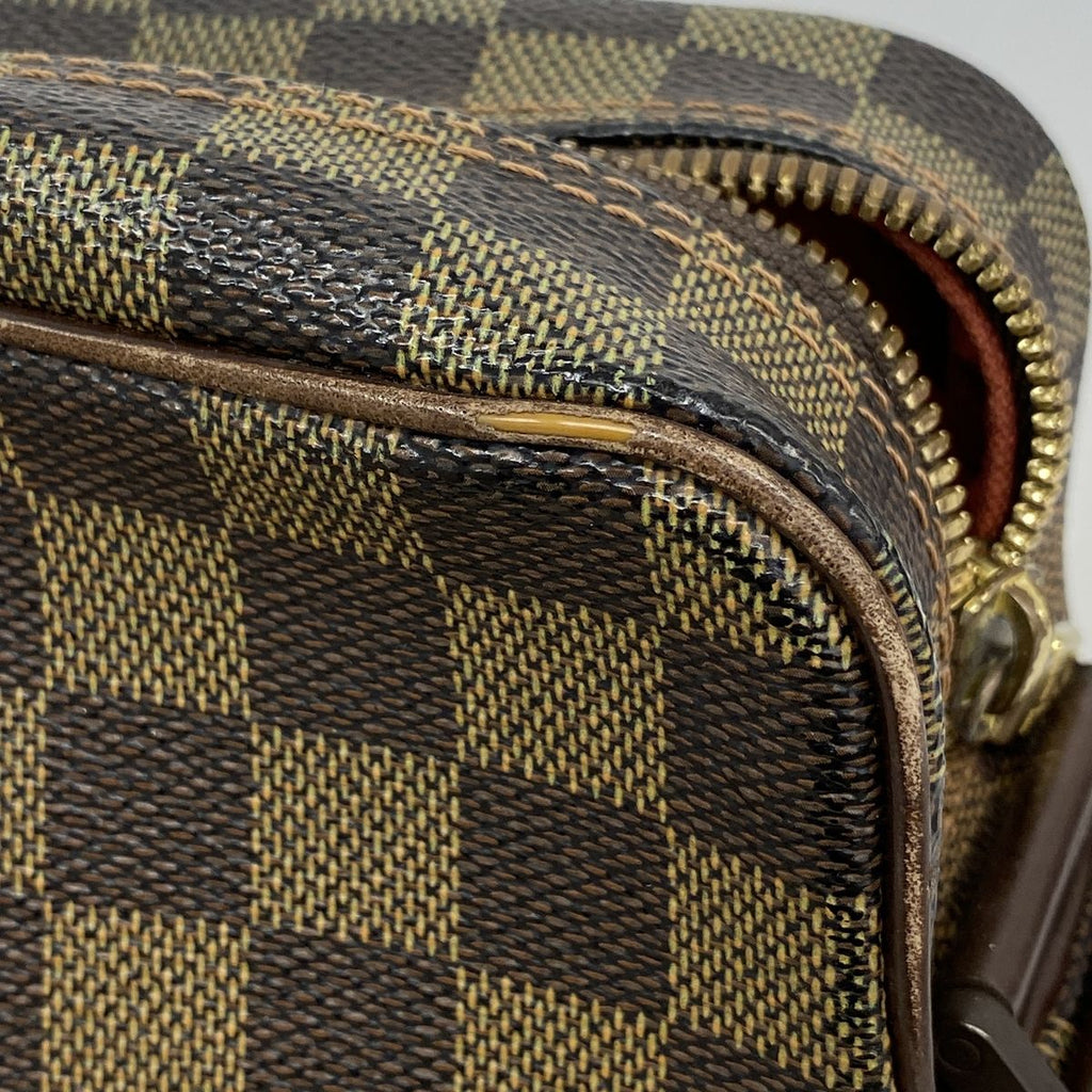 Louis Vuitton Shoulder Bag Damier Olaf PM Ebene — view 6