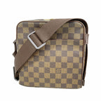 Louis Vuitton Shoulder Bag Damier Olaf PM Ebene
