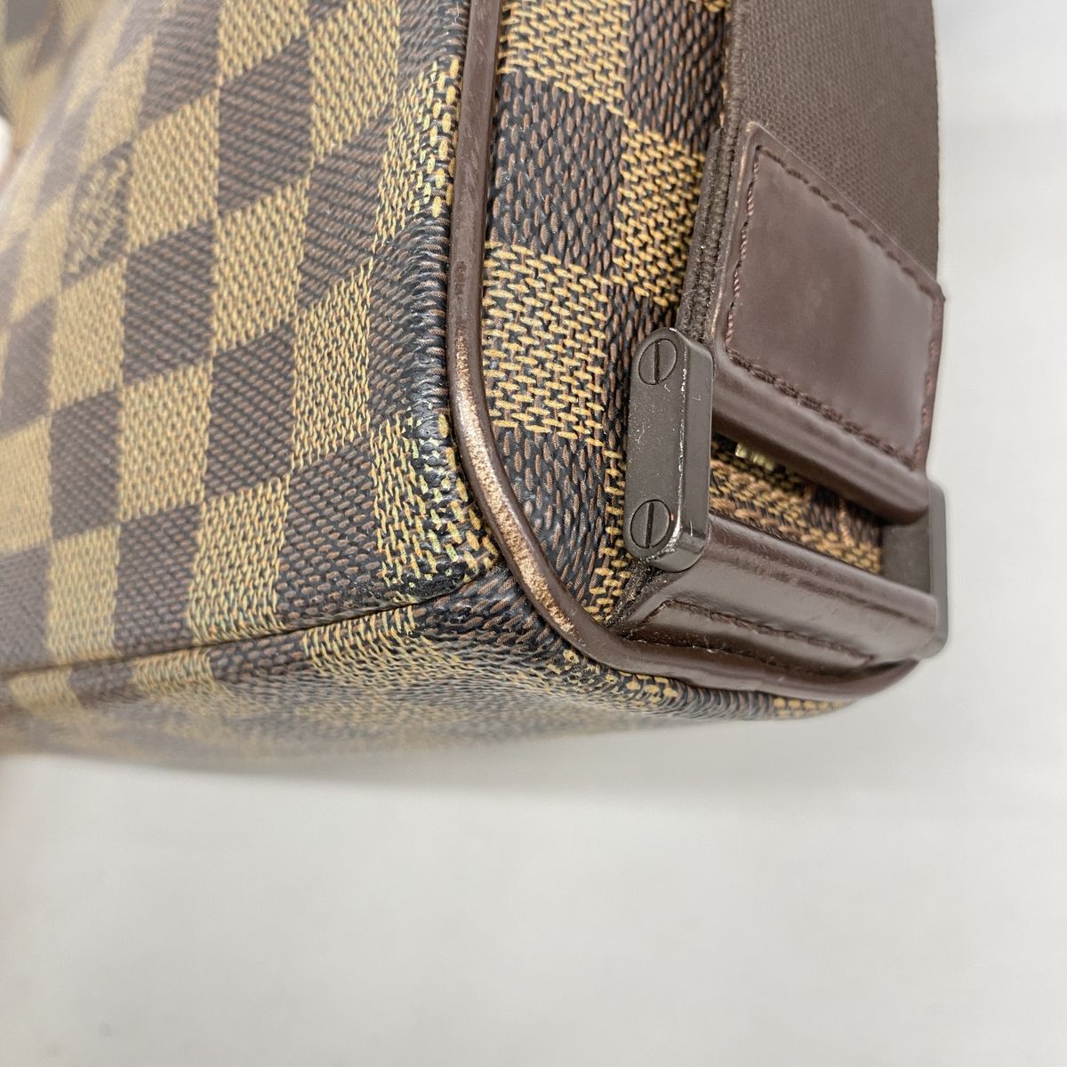 Louis Vuitton Shoulder Bag Damier Olaf PM Ebene — view 7
