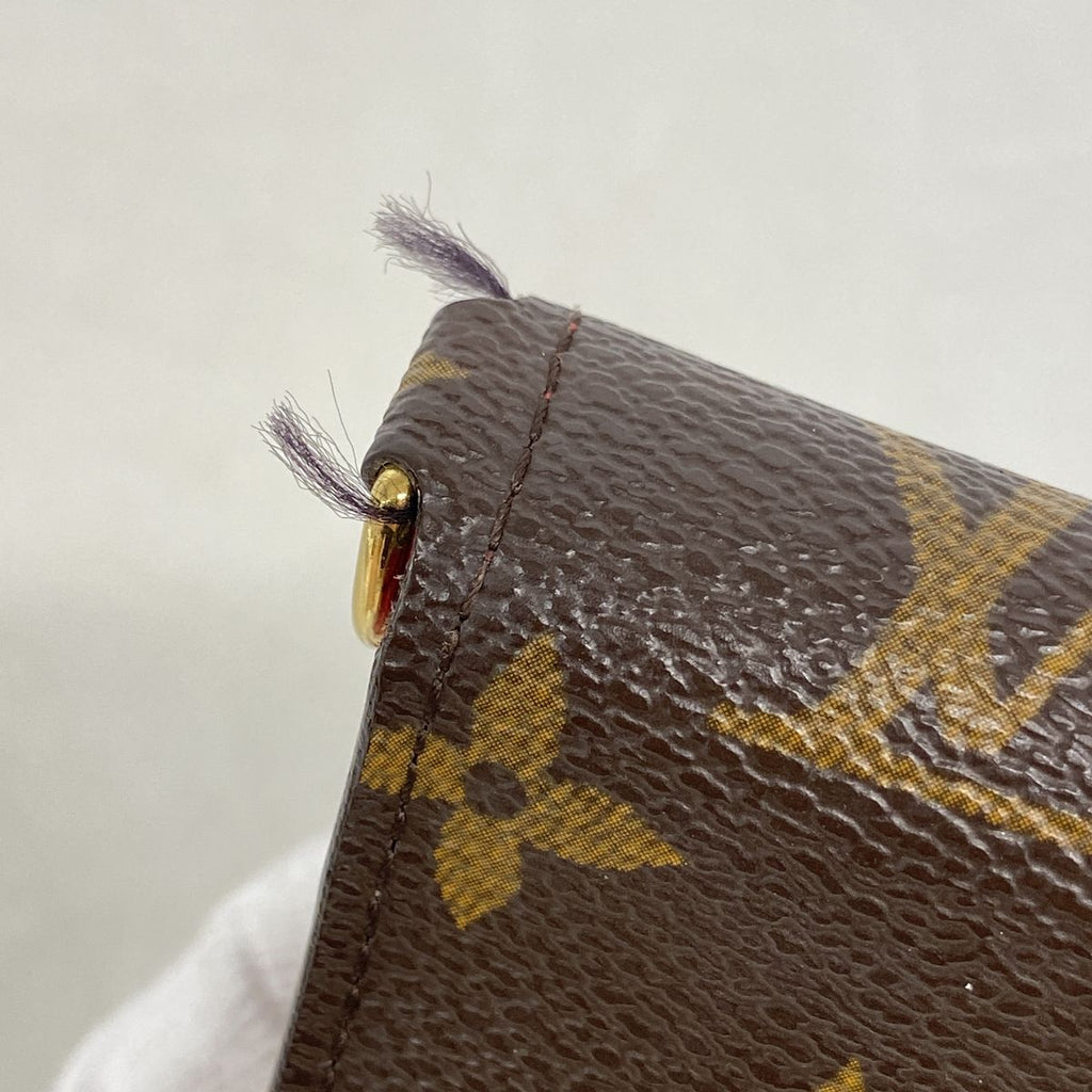 Louis Vuitton Wallet Monogram Portefeuille Insolit Rouge — view 5