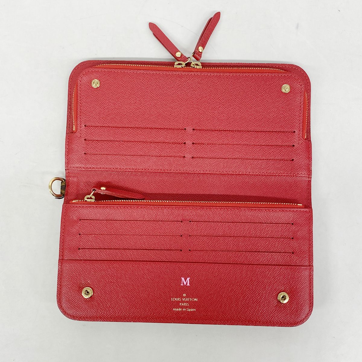 Louis Vuitton Wallet Monogram Portefeuille Insolit Rouge — view 3