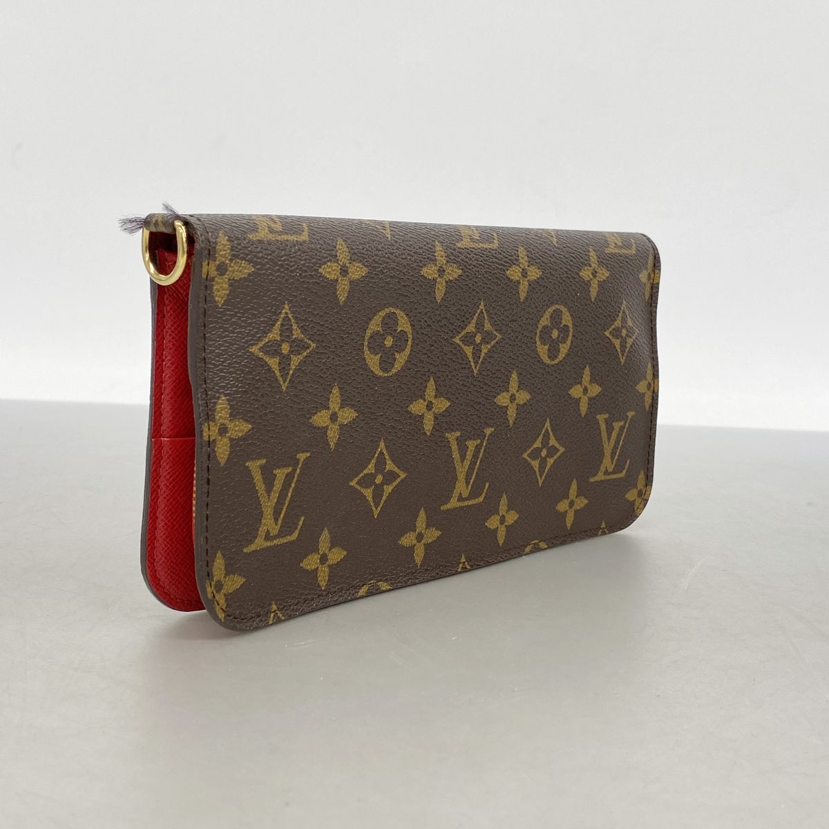 Louis Vuitton Wallet Monogram Portefeuille Insolit Rouge — view 2