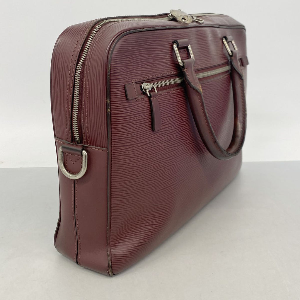 Louis Vuitton Business Bag Epi Bordeaux — view 2