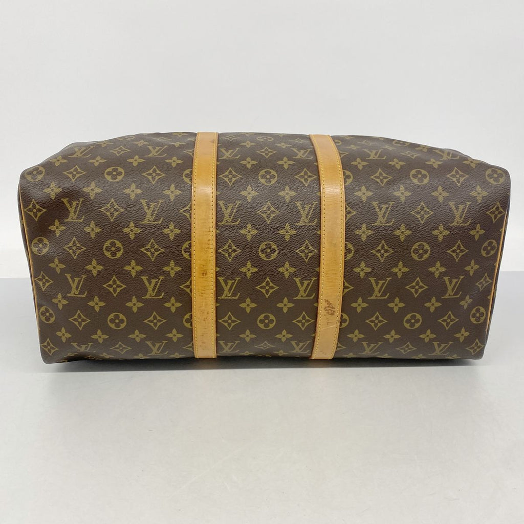 Louis Vuitton Boston Bag Monogram Keepall 50 Brown — view 3