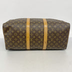 Louis Vuitton Boston Bag Monogram Keepall 50 Brown — view 3