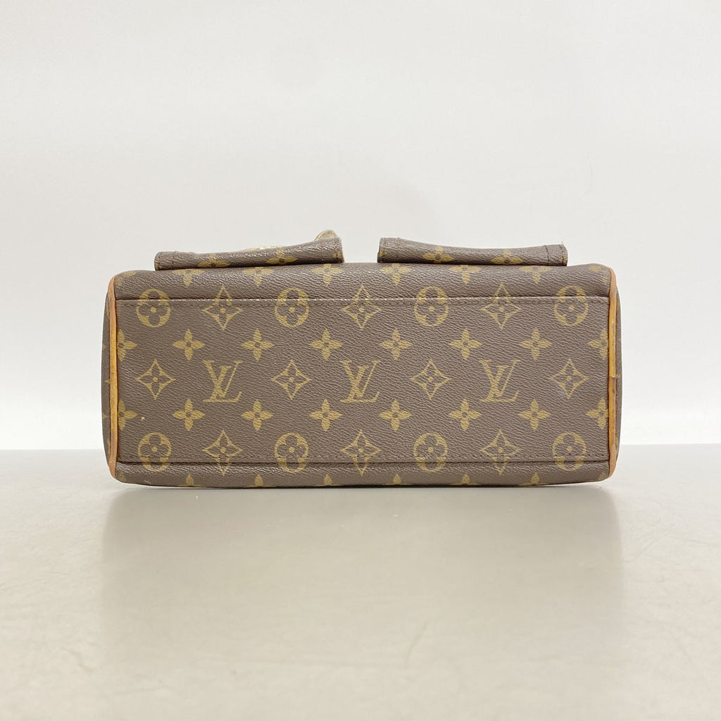 Louis Vuitton Handbag Monogram Manhattan PM Brown — view 3