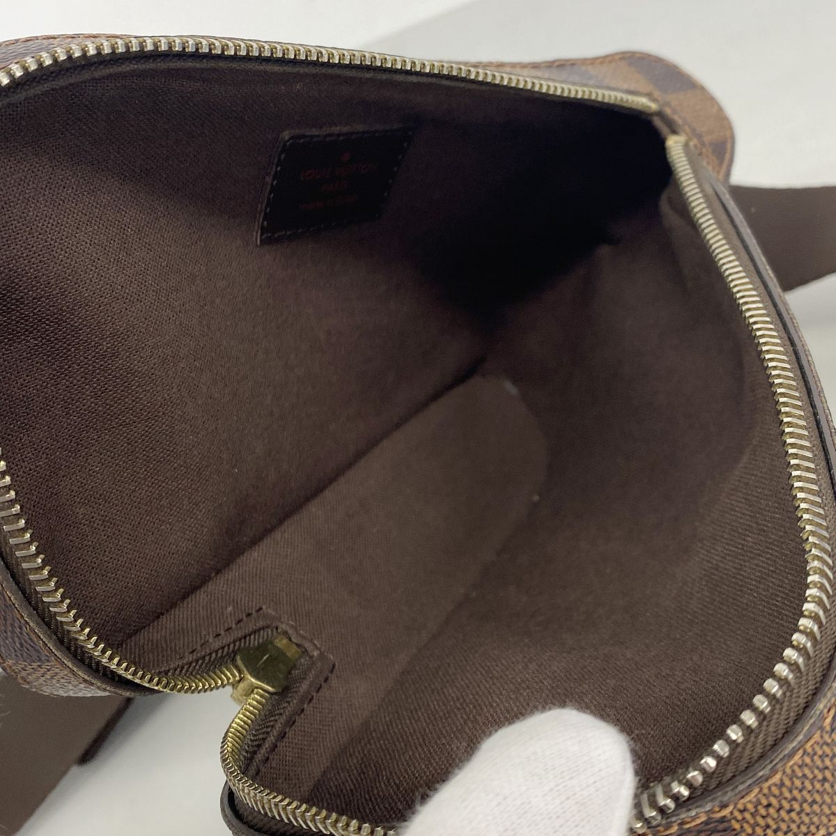 Louis Vuitton Belt Bag Damier Geronimos Ebene — view 4