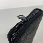 Louis Vuitton Wallet Monogram Taurillon Zippy Vertical Noir — view 8