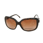 Chanel Sunglasses Acetate Brown Silver Eyewear