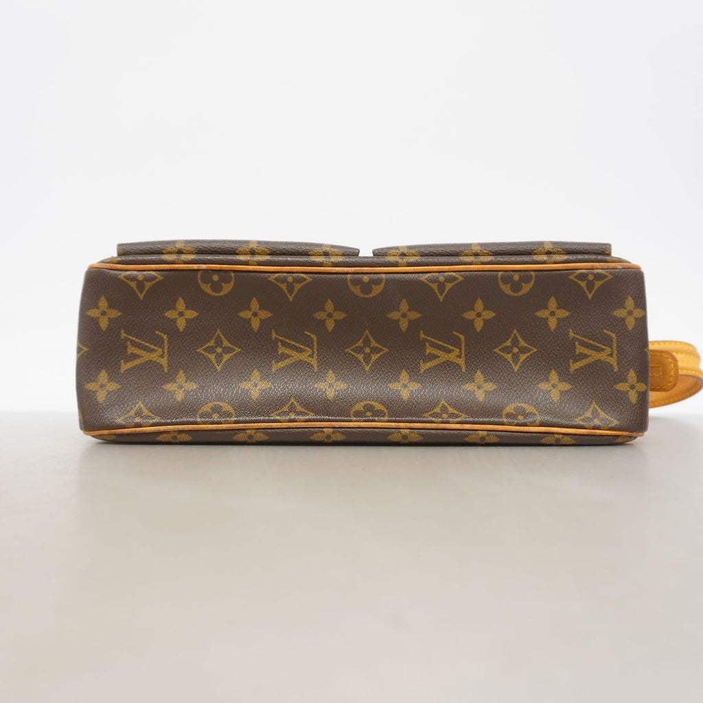 Louis Vuitton Shoulder Bag Monogram Viva-Cite MM Brown — view 3