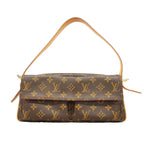 Louis Vuitton Shoulder Bag Monogram Viva-Cite MM Brown