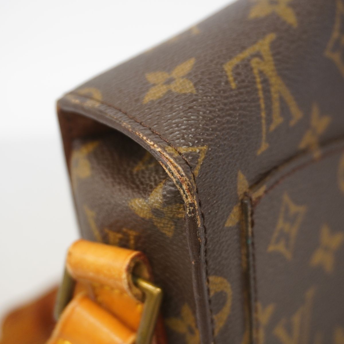 Louis Vuitton Shoulder Bag Monogram Saint-cloud GM Brown — view 7