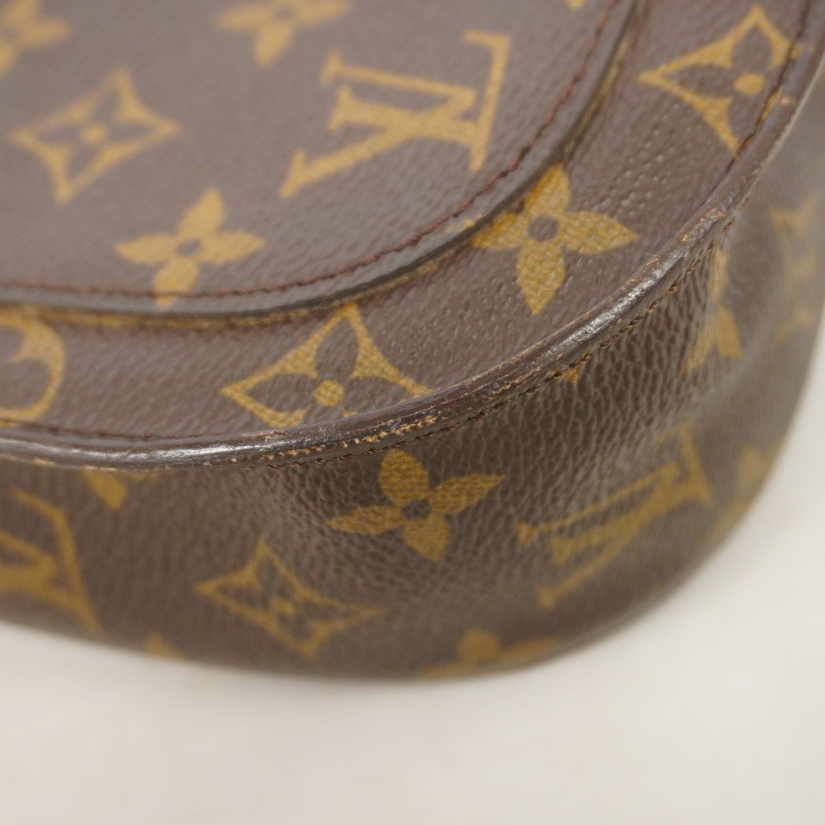 Louis Vuitton Shoulder Bag Monogram Saint-cloud GM Brown — view 6