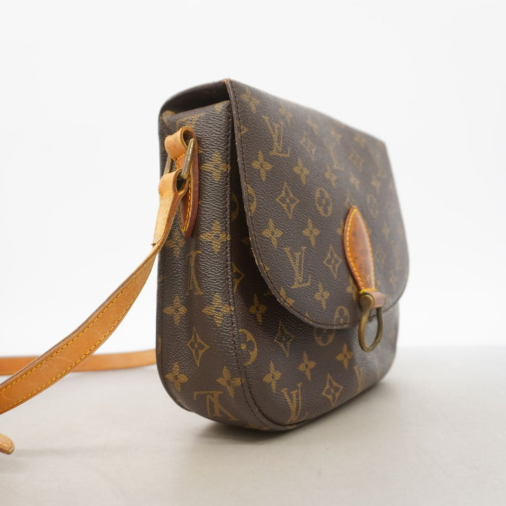 Louis Vuitton Shoulder Bag Monogram Saint-cloud GM Brown — view 2