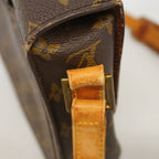 Louis Vuitton Shoulder Bag Monogram Saint-cloud GM Brown — view 8