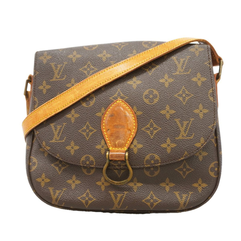 Louis Vuitton Shoulder Bag Monogram Saint-cloud GM Brown