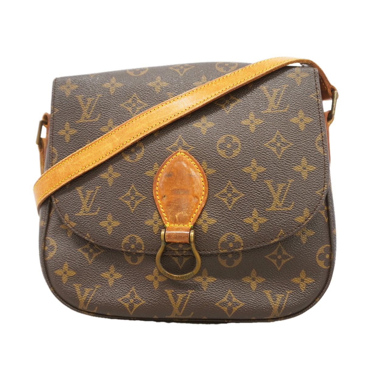 Louis Vuitton Shoulder Bag Monogram Saint-cloud GM Brown