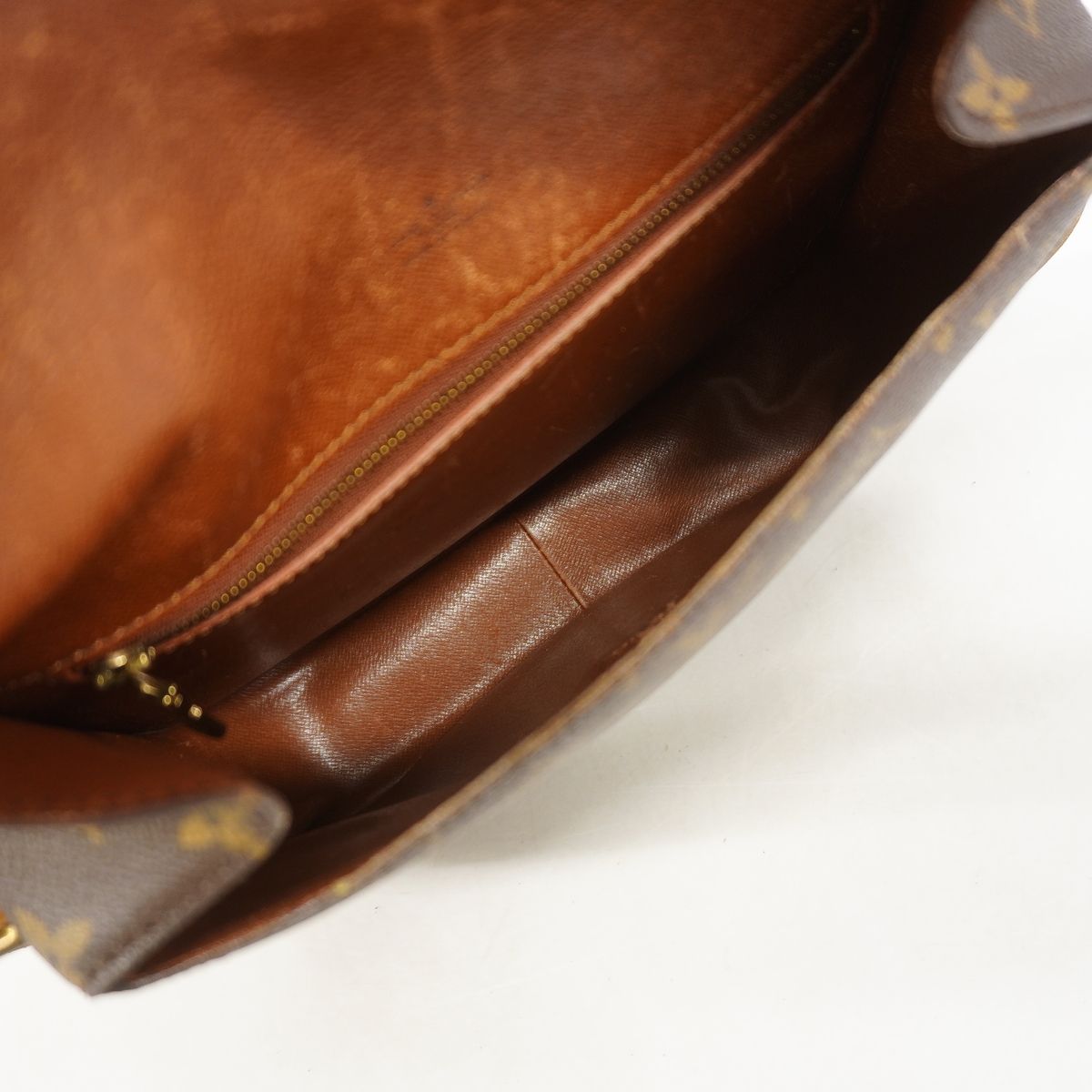Louis Vuitton Shoulder Bag Monogram Saint-cloud GM Brown — view 4