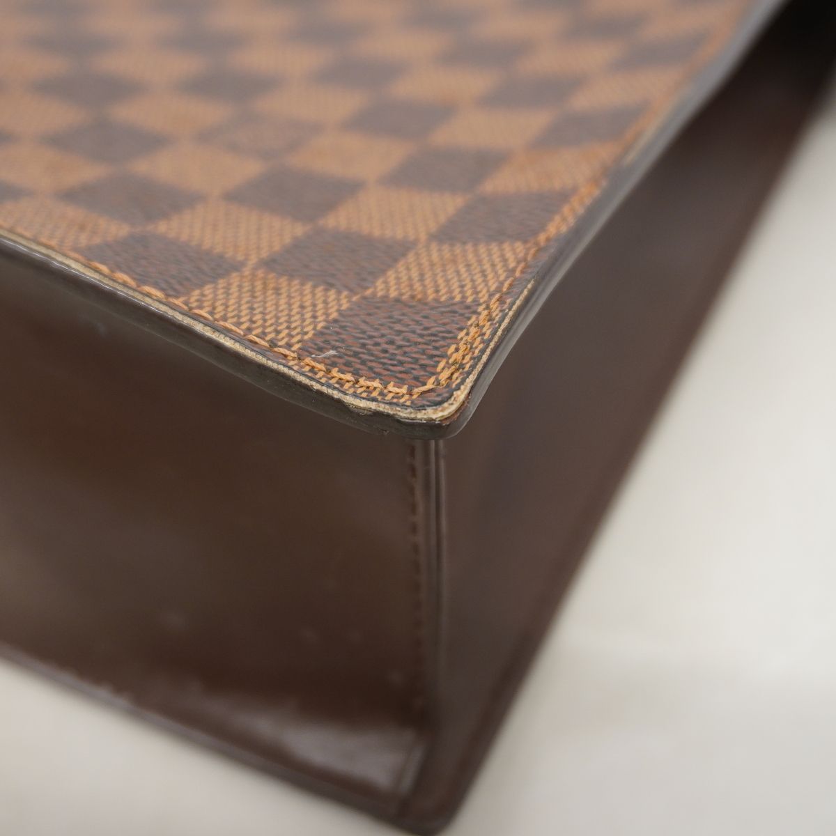 Louis Vuitton Tote Bag Damier Vevarnish Ebene — view 6