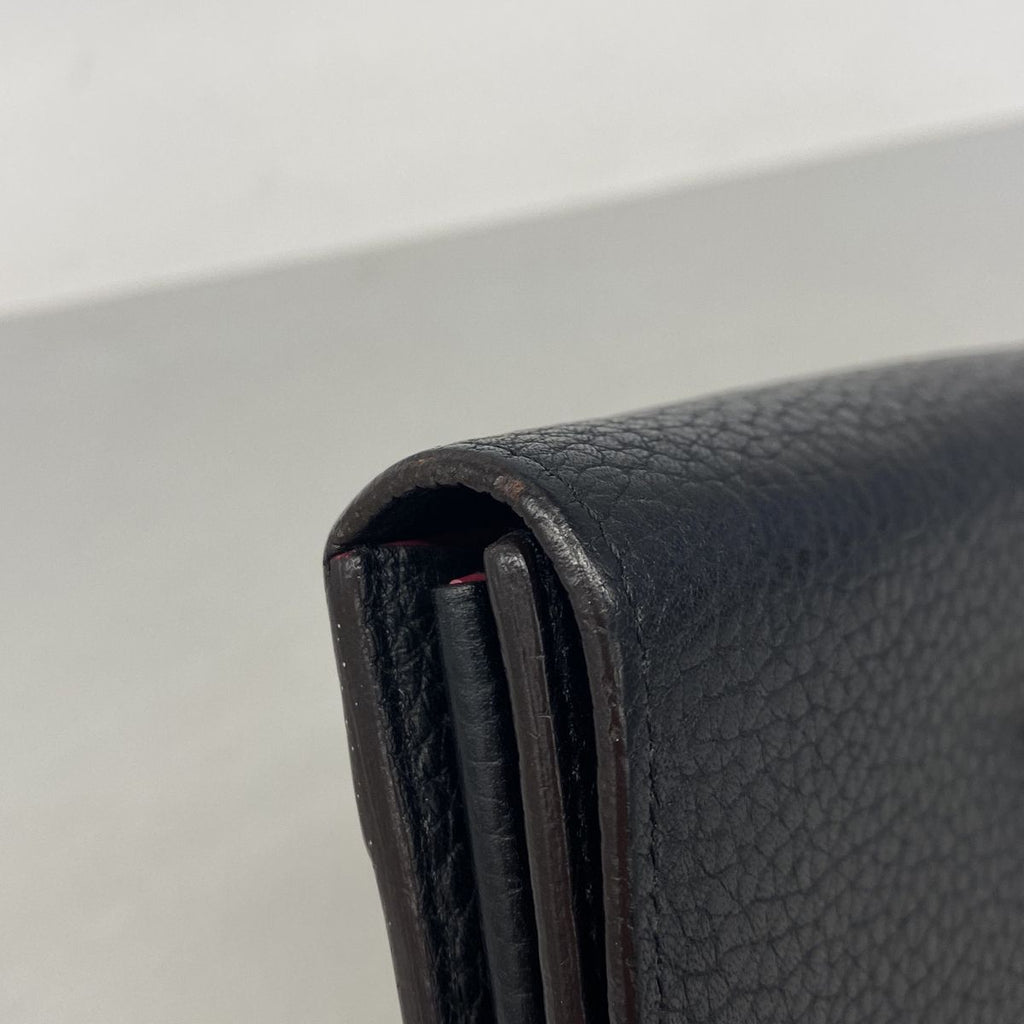 Louis Vuitton Wallet Taurillon Portefeuille Capucines Noir — view 7