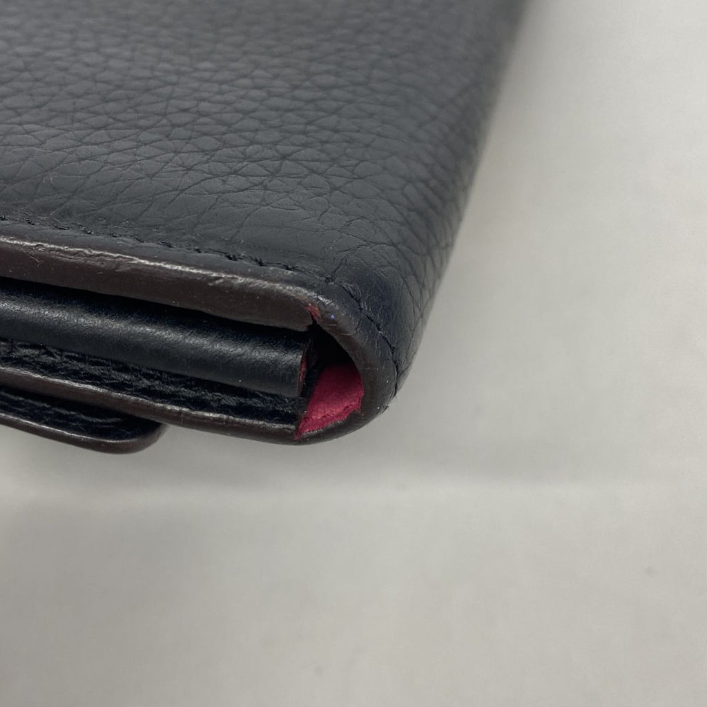 Louis Vuitton Wallet Taurillon Portefeuille Capucines Noir — view 6