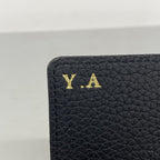 Louis Vuitton Wallet Taurillon Portefeuille Capucines Noir — view 5