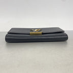 Louis Vuitton Wallet Taurillon Portefeuille Capucines Noir — view 2