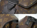 Louis Vuitton LV S Rock Verdical Wearable Wallet Monogram Macassar Shoulder Bag — view 7