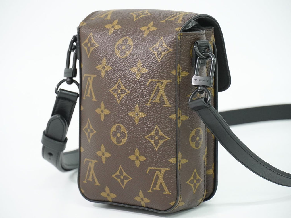Louis Vuitton LV S Rock Verdical Wearable Wallet Monogram Macassar Shoulder Bag — view 2