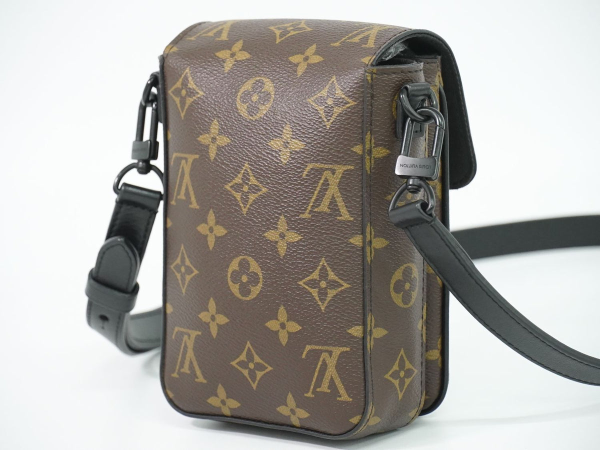 Louis Vuitton LV S Rock Verdical Wearable Wallet Monogram Macassar Shoulder Bag — view 2