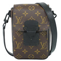 Louis Vuitton LV S Rock Verdical Wearable Wallet Monogram Macassar Shoulder Bag