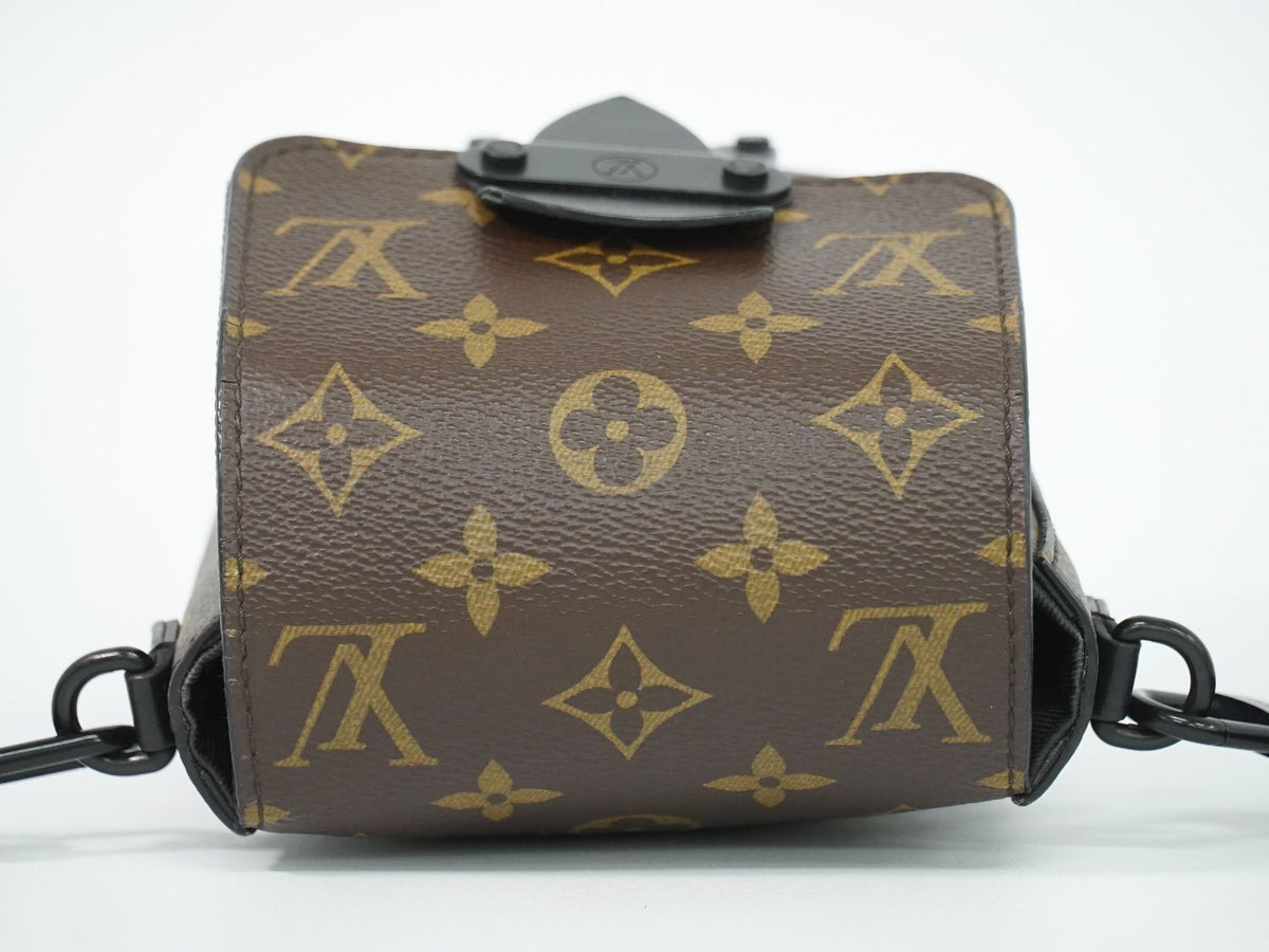 Louis Vuitton LV S Rock Verdical Wearable Wallet Monogram Macassar Shoulder Bag — view 5