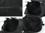 Prada Nylon Shoulder Bag Pochette Black — view 8