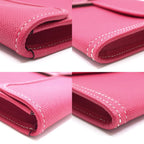 Hermes Jige 29 Rose Tyrian Pink Clutch Veau Epsom — view 5