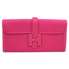 Hermes Jige 29 Rose Tyrian Pink Clutch Veau Epsom
