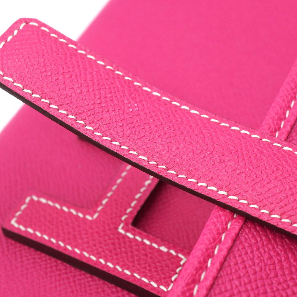 Hermes Jige 29 Rose Tyrian Pink Clutch Veau Epsom — view 8