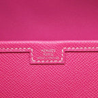 Hermes Jige 29 Rose Tyrian Pink Clutch Veau Epsom — view 6