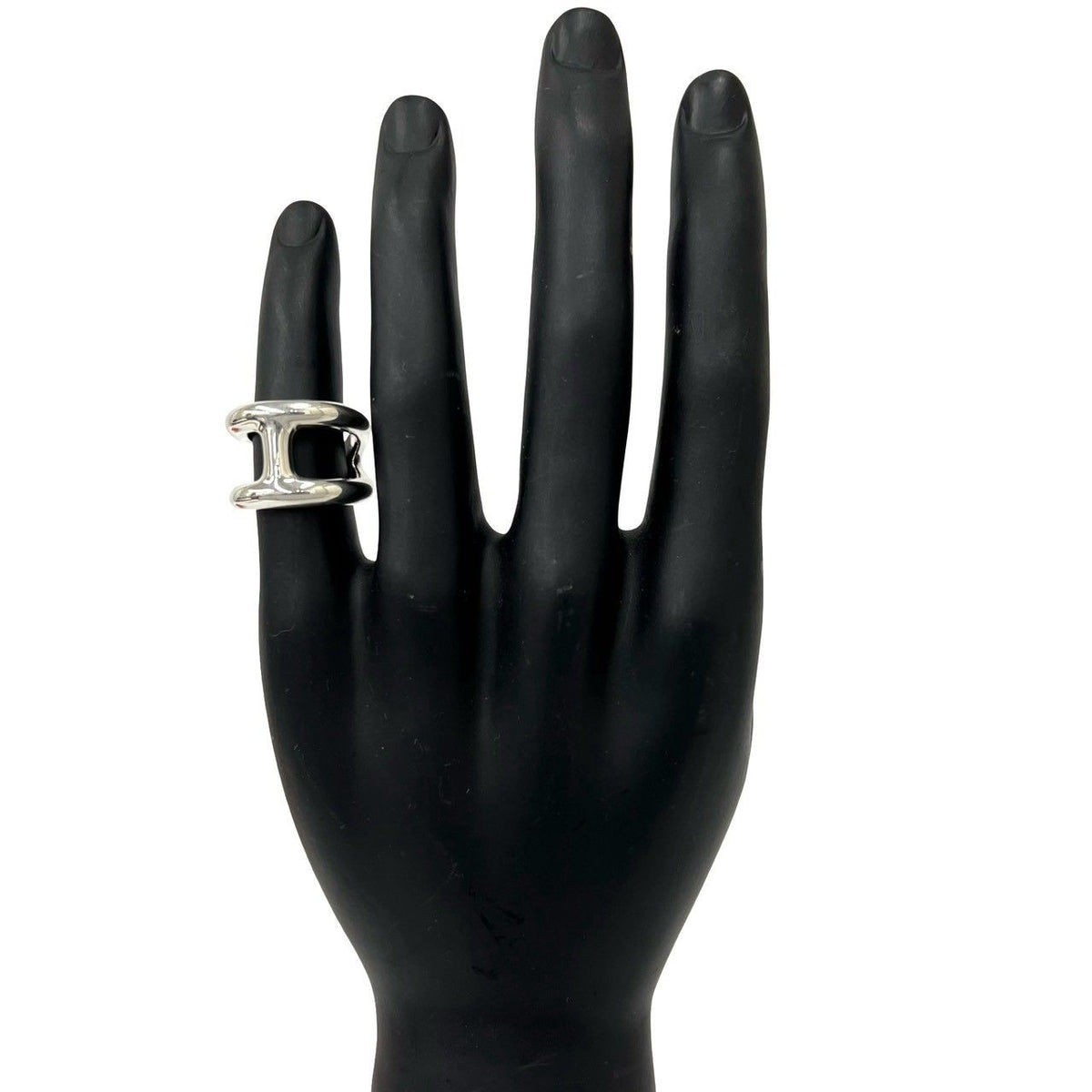 Hermes Osmose GM Ring 925 Sterling Silver — view 2