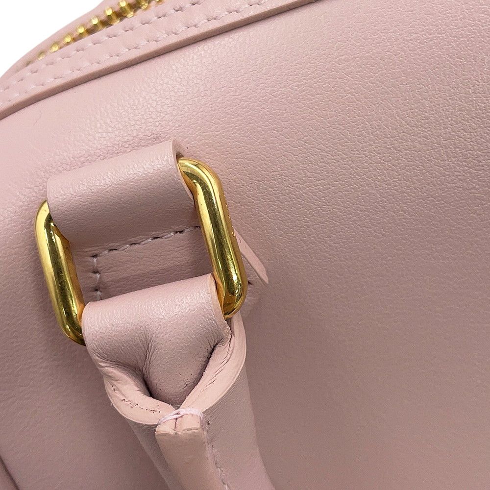 Celine Handbag Cuir Triomphe Mini Boston Smooth Calf Leather 2-Way — view 8