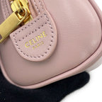 Celine Handbag Cuir Triomphe Mini Boston Smooth Calf Leather 2-Way — view 7