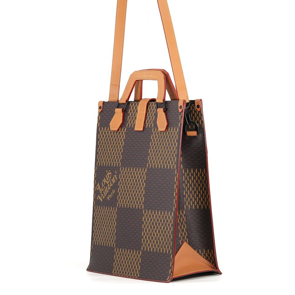 Louis Vuitton Handbag Damier Ebene Giant Monogram Mini Tote 2-Way NIGO — view 2